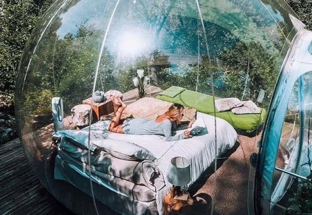 best transparent inflatable bubble tent