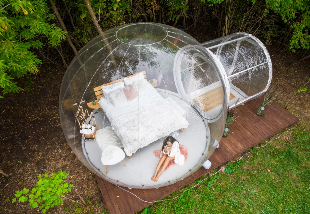 clear bubble camping tent